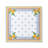 Ariatna Capri Lemon Double Border Napkin