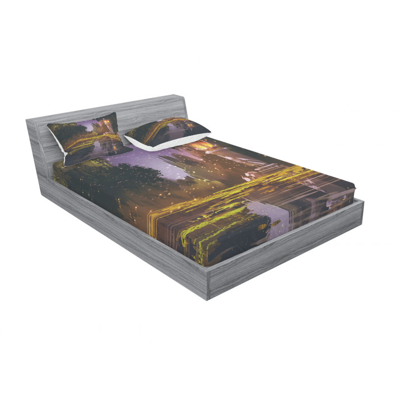 Ensemble de draps Idyllic at Night, Grand
