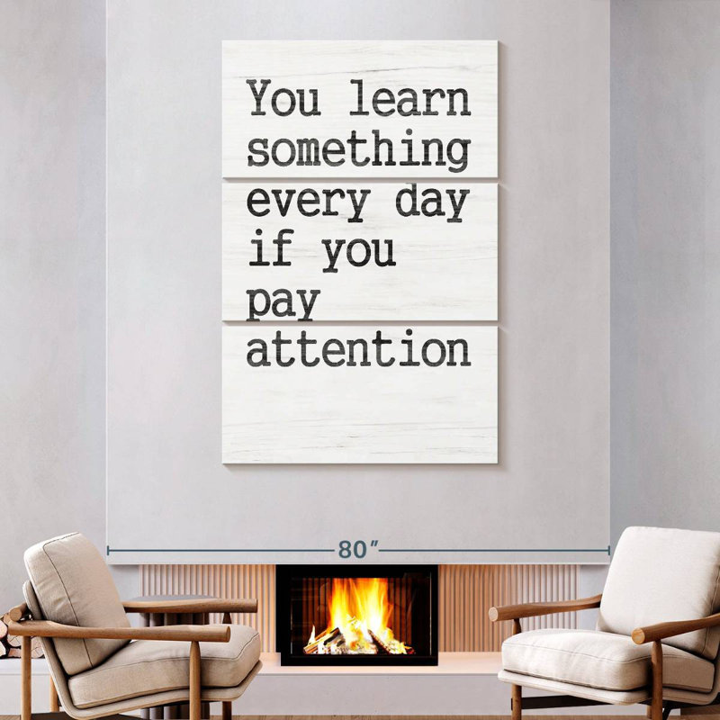 Tergel You Learn Something, 74" H x 48" W