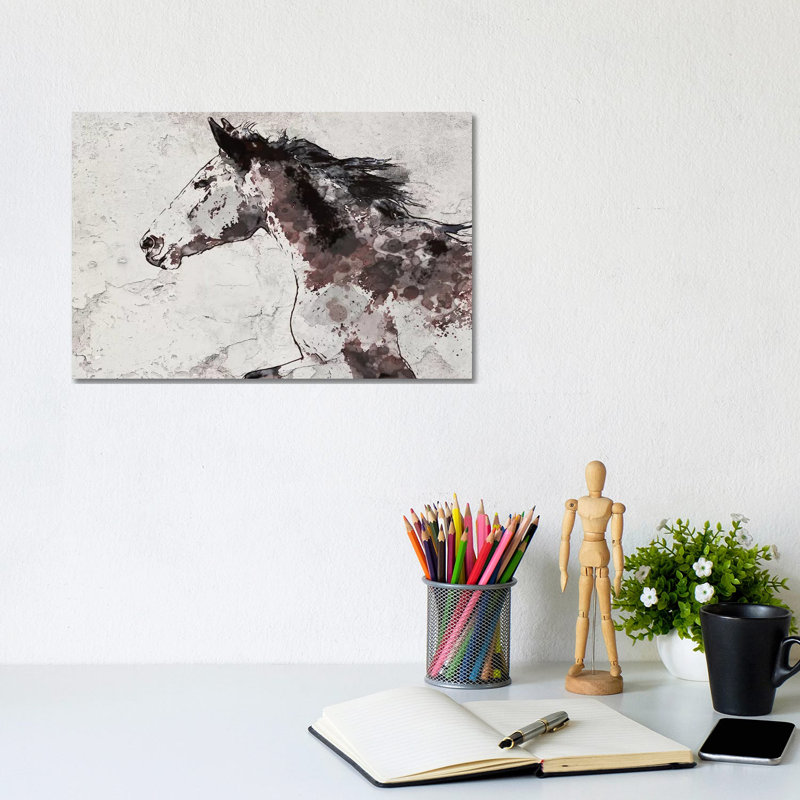 Winner Horse I by Irena Orlov - 1 Piece Wrapped Canvas Painting, 20.32 cm H x 30.48 cm W