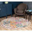 Sterne Machine Woven Beige/Blue/Orange/Pink/Teal/Yellow Indoor Rug-1578129425