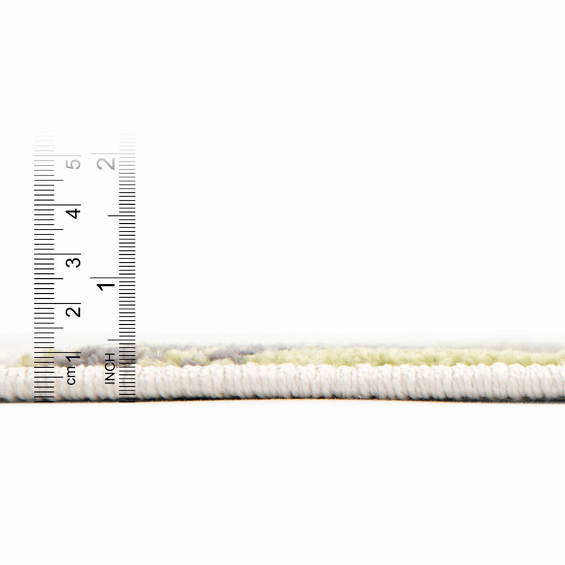 Rectangle Polypropylene Plastic Rug, Rectangle 2'2" x 2'11"