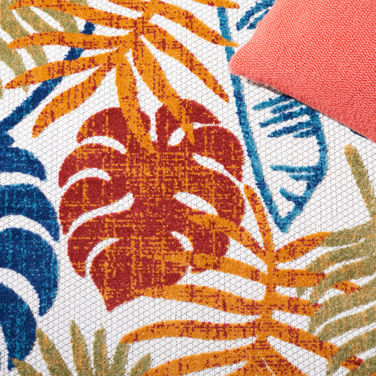 Anakin Performance Floral Indoor/Outdoor Area Rug