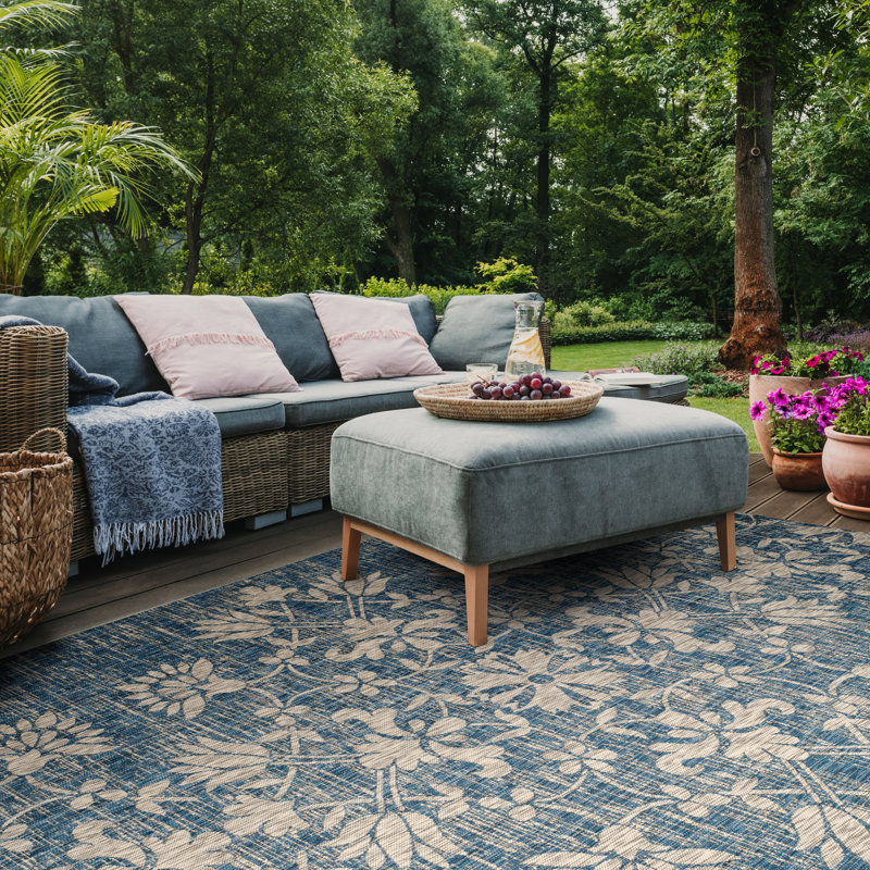 Tapis d'intérieur / extérieur Amedee Performance, Rectangle 8 pi x 10 pi