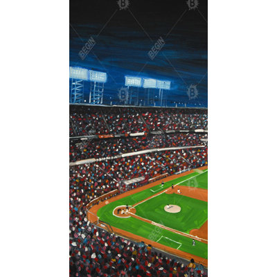 Baseball game - 15.75"x31.50" Desk mat