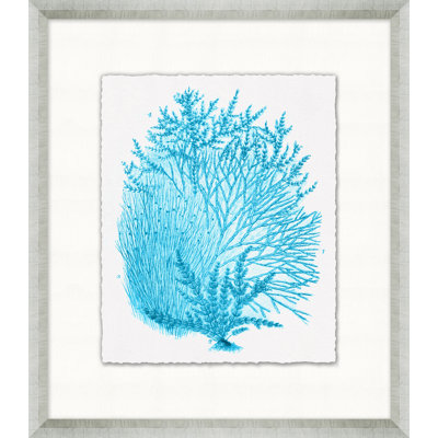Cyan Coral Collection 5 Painting