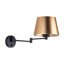 Watkin Steel Swing Arm Sconce