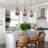 1 - Light Single Modern  Geometric Class Pendant for Dining Room, Kitchen, Foyer, Hallway, Bedroom, Coffee-214163884-214960359
