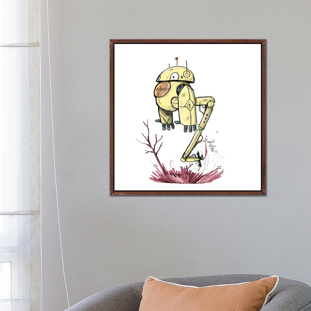 Robot IV von Annada N. Menon - Galerie- Giclée auf Leinwand