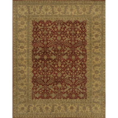 Tapis rouge / vert clair Gvidas