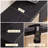 Modern Black Solid Wood TV Stands