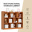 Bibliothèque en bois Ebern Designs-2077756056