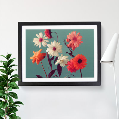 Enthralling Flowers - Single Picture Frame Print