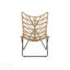 Ensemble de chaises modernes en osier Bryson Boho, résistant aux intempéries et élégant pour les espaces extérieurs