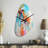 Palm Trees Palm VI - Fall Shape Decorative Multi-Colour Palms & Palm Trees Wall Clock-104238213