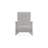 Leeward Marine Grade Polymer Deep Seating Cushion Arm Chair with Hidden Motion-98358939-98358919