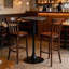Bralie 60 W x 100H CM  Round  Bar Table Restaurant Tall Pedestal Dining-1584621449