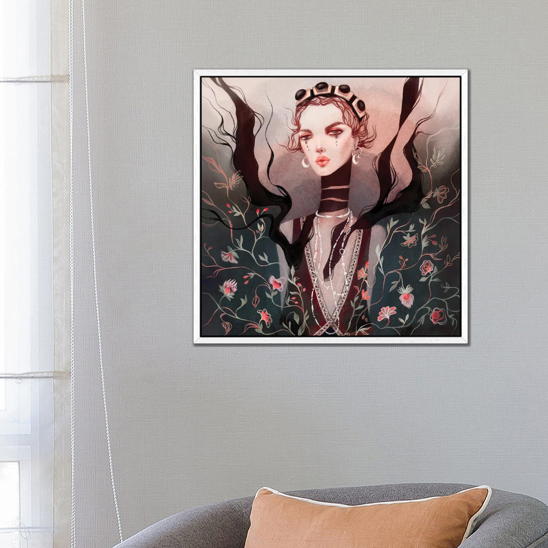 Blossom Etro von Kasionatta - Gallery-Wrapped Canvas Giclée on Canvas