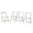 Dulcina Wood Upholstered Folding Chairs-1763976444
