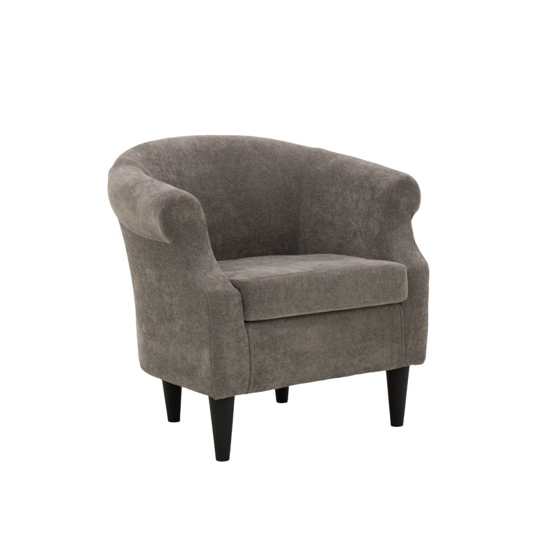 Fauteuil demi-tonneau en polyester Adea, Ardois Chloe