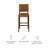 Husno Faux Leather Upholstered Solid Wood Counter & Bar Stool-1708790362-1708790363