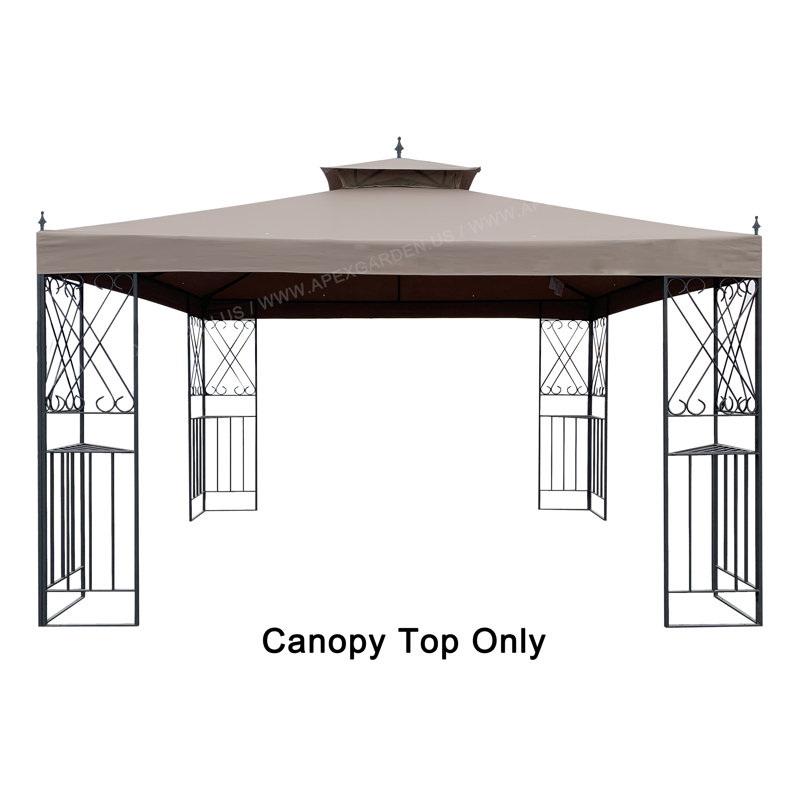APEX GARDEN Replacement Canopy Top for 10' x 12' Monterey Gazebo