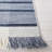Anjail Flat Weave Wool/Cotton Plaid Rug in Light Gray/Black-1958056658