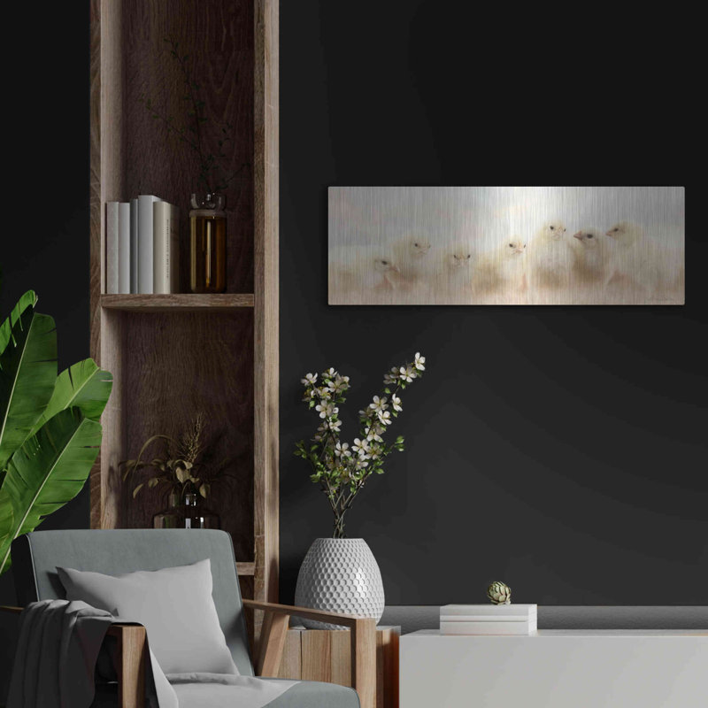 «Spring Line Up» par Lori Deiter, H 12 po x l 36 po