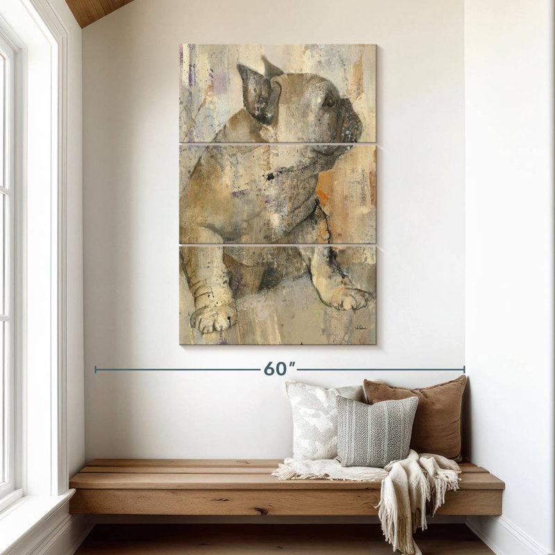 Brampt Duke, 50" H x 32" W