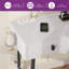 Expandable Cloud Vanity with Lighted Mirror and Stool-2009537992