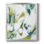 Toile encadrée de qualité supérieure Emerald Ice IV - prête à être accrochée-760553197-760553196