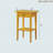 Contemporary Yellow Nightstand