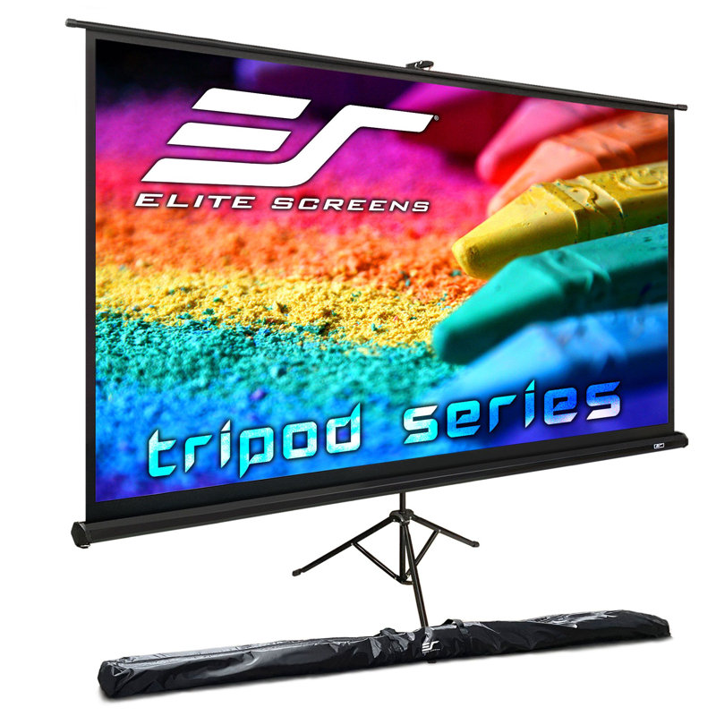 Elite Screens Portable Projector Screen Projector Screen, 100" Diagonal 16:9