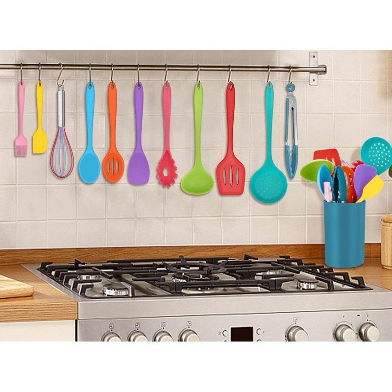LIFEWITA 12 Utensil Set, Multicolor