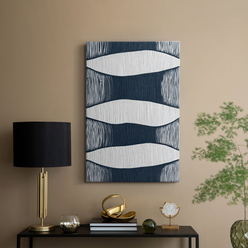 Série ABSTRACT DCCXLV - Cavas de galerie sur mesure, H 27 po x l 18 po