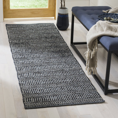 Dryden Hand Woven Cotton Geometric Rug