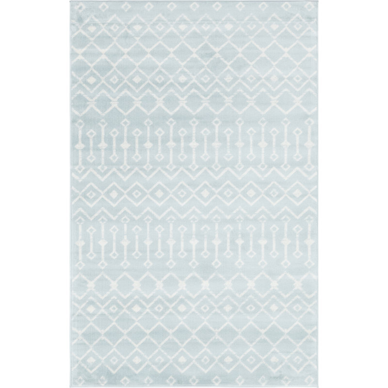 Moroccan Area Rug, Rectangle 152 x 244cm
