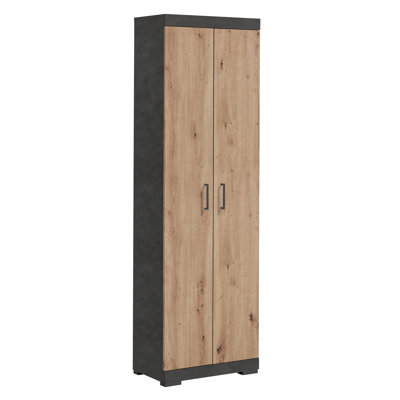 Standish 2 Door Manufactured Wood Wardrobe
