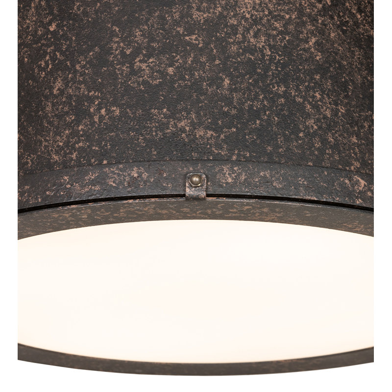 3 - Light Semi Flush Mount