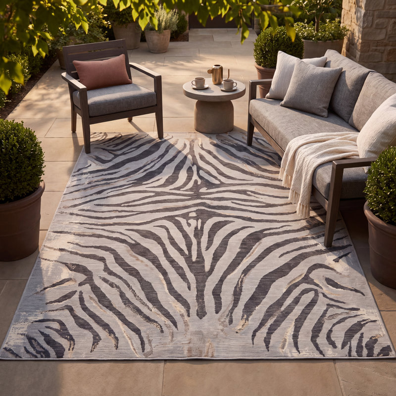 Tapis à rayures Brettenham, Tapis de couloir 3 pi 3 po x 11 pi 2 po