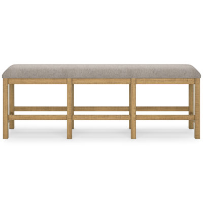 Leannah Polyester Upholstered Bench