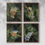 «Watercolor Tree Frogs I», reproduction encadrée-604605385-604605388