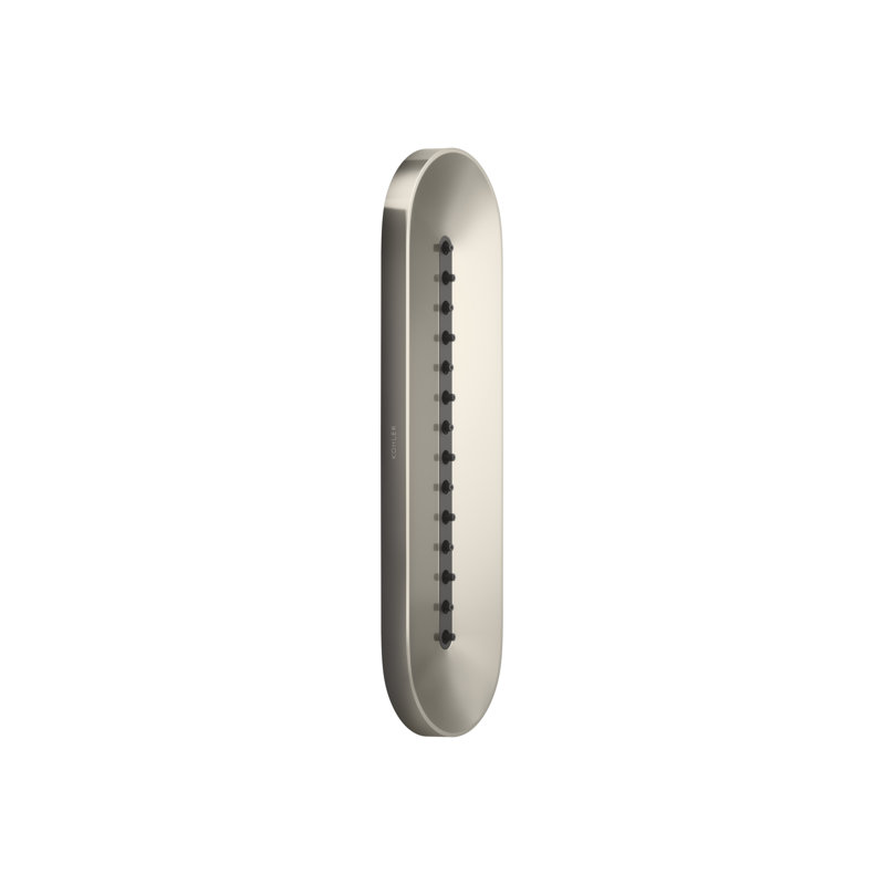 Statement™ Oblong Vichy 2.5 Gpm Body Spray, Vibrant Polished Nickel