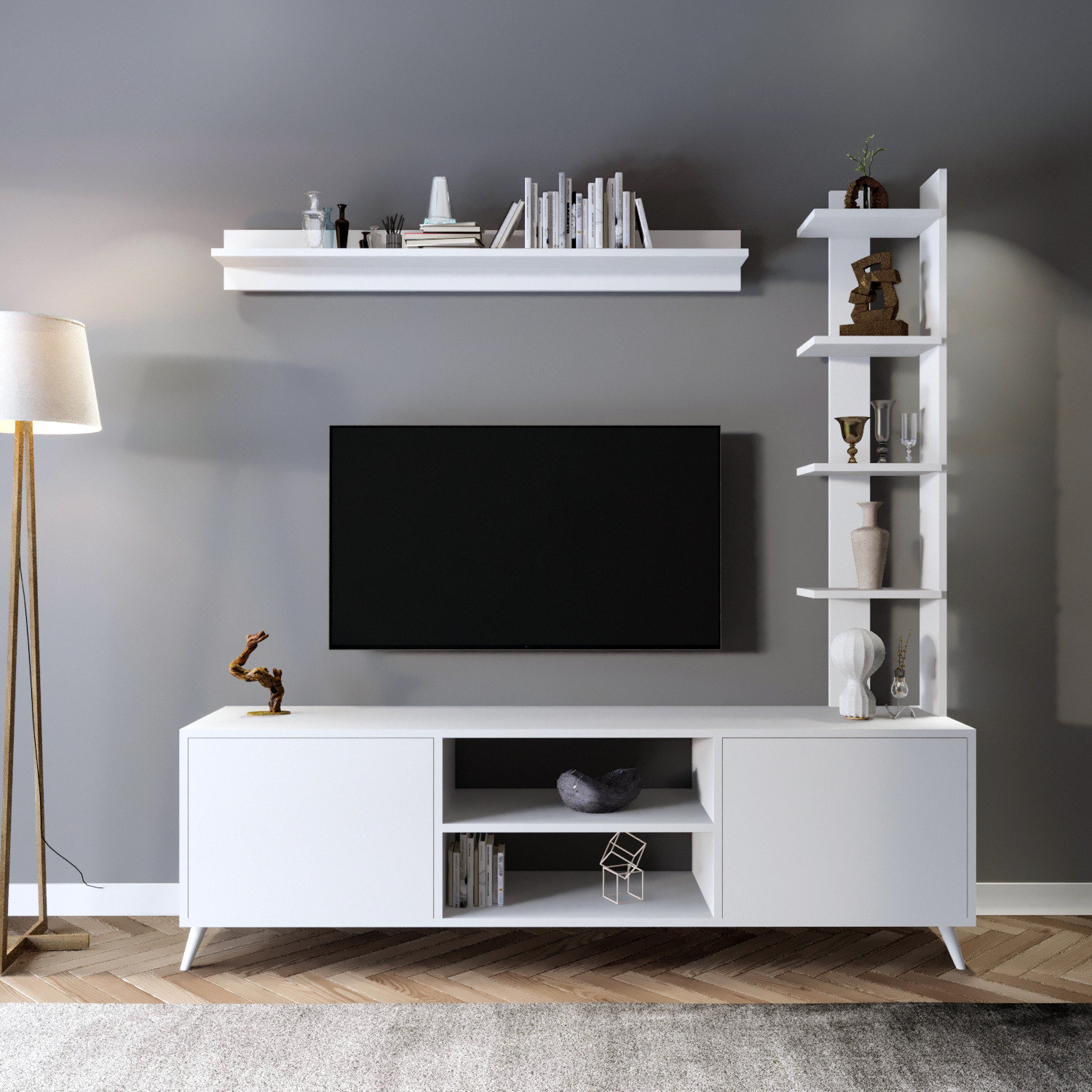 East Urban Home Media Center Wayfair