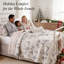 Ensemble de literie réversible South Coast Fine Linens Frosted Pines-135987628