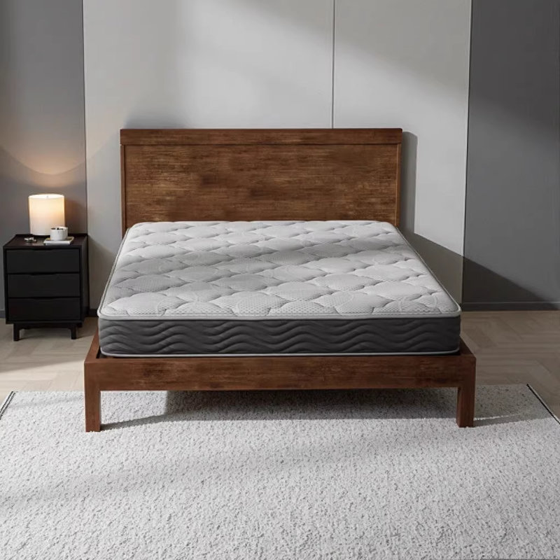 Hybrid 8 Inch Firm Twin Mattress with Pocketed Coils - CertiPUR-US Certified, Cooling Gel Foam for Back & Combination Sleepers, Motion Isolation for Couples