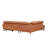 Gianna Orange Left Side Sectional-2087795024