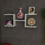 Tablette décorative 5 pièces avec tablettes réglables Sparks