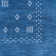 Simi Geometric Area Rug in Navy