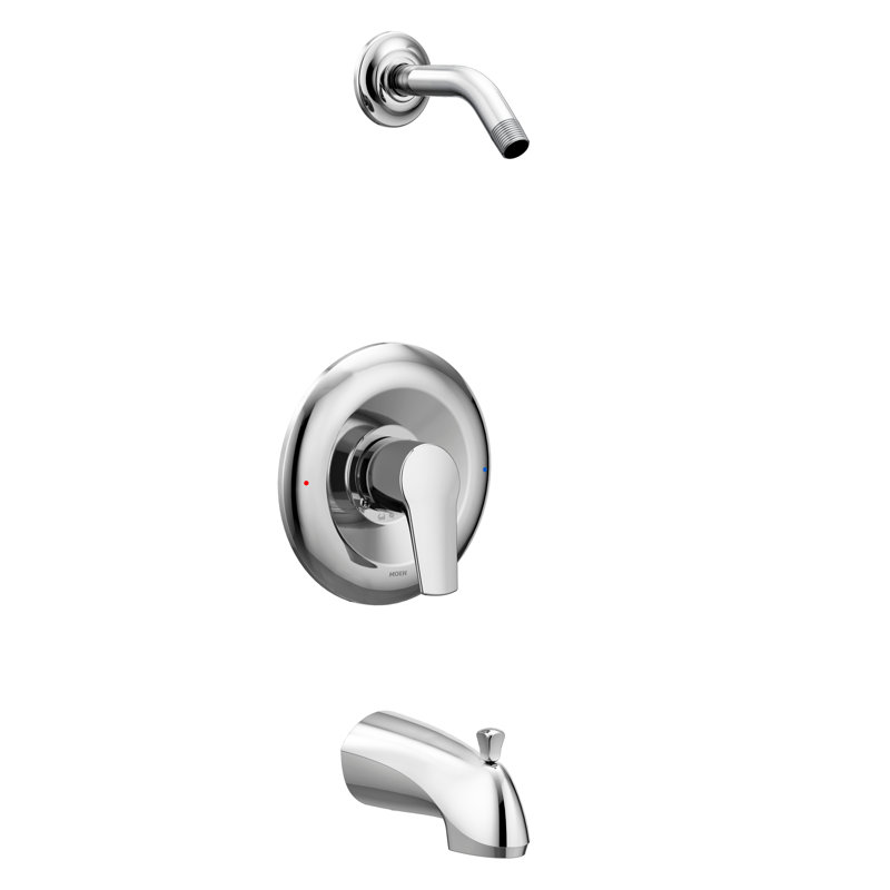 Method Posi-Temp® Tub/Shower with Posi-Temp, Chrome